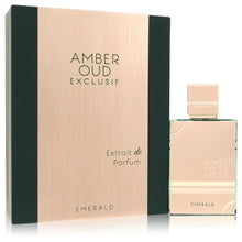 Load image into Gallery viewer, Al Haramain Amber Oud Exclusif Emerald for Women Eau de Parfum Spray, 2 Ounce