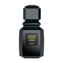 Load image into Gallery viewer, Ajmal Amber Wood Noir Eau De Parfum 3.4 Oz / 100 ML For Men & Women - Long Lasting Citrus, Aromatic Fragrance - Made in Dubai