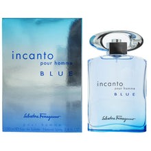 Load image into Gallery viewer, Salvatore Ferragamo Incanto Blue Cologne Eau De Toilette Spray 3.4 Ounce