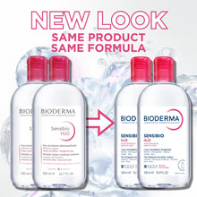 Load image into Gallery viewer, Bioderma Sensibio H2O Micellar Water, Duo Pack Makeup Remover Cleanser, Gentle for Skin, Fragrance-Free & Alcohol-Free, Gentle Face Cleanser for Sensitive Skin