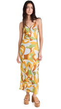 Load image into Gallery viewer, ASTR the label Women's Nilana Dress, Brown Mustard Multi, S