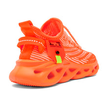 Load image into Gallery viewer, GLYGML Boys Shoes Kids Girls Running Tennis Shoes Non Slip Walking Sneakers Athletic Lightweight Fashion Breathable Comfortable Outdoor Activities for Toddler/Little Kid/Big Kid Orange Size US 12