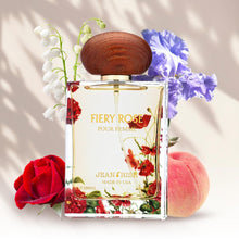 Load image into Gallery viewer, Jean Rish Fiery Rose Eau De Parfum - Perfume for Women (3.4 Fl Oz / 100ml) with Iris, Apricot & Vanilla Notes - Long Lasting and Luxury Fragrance