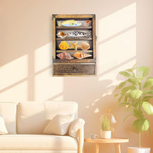 Load image into Gallery viewer, LITAITAI 11 x 14inch Shadow Box Frame with 1 Drawer 3 Removable Shelfs–Wooden Acrylic Display Cases, for Wall Mount and Tabletop Display Picture Flower Keepsake (Carbon)