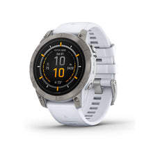 Load image into Gallery viewer, Garmin epix Pro (Gen 2) Sapphire Edition, 47mm, High Performance Smartwatch, Advanced Training Technology, Built-in Flashlight, Whitestone