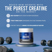 Load image into Gallery viewer, Vida Fit Micronized Creatine Monohydrate Powder 150g Vegan Creatine Pure Creatine for Women & Men No Fillers Unflavored 5000mg/5g Per Serv 30 Servings