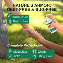Load image into Gallery viewer, Good Natured Brand DEET-Free Mosquito Repellent | Insect, Tick, Fly & Bug Spray | Kid Safe | Non-Oily Formula | Essential Oil Based | Cedarwood & Rosemary Insect Repellent | 8 oz