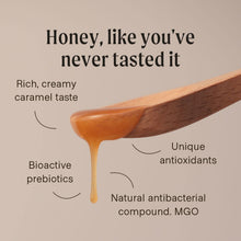 Load image into Gallery viewer, Manukora Raw Manuka Honey, MGO 850+ from New Zealand, Non-GMO, Monofloral, Traceable from Hive to Hand, Daily Digestive & Immune Support - 500g (1.1 Lb)