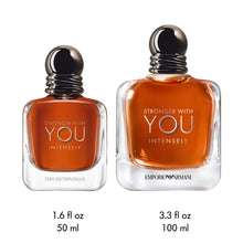 Load image into Gallery viewer, Armani Beauty - Stronger With You Intensely - Cologne for Men - Fougère Ambery Woody Men’s Fragrance - Pink Pepper, Lavender, Vanilla Notes - 1.7 Fl Oz