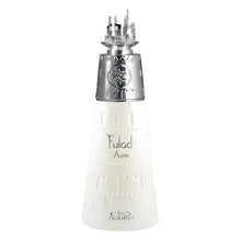 Load image into Gallery viewer, Nabeel Master Perfumer Collection - Fulad Azm for Unisex - Arabian Perfume for Women & Men - Fragrance with Bergamot, Lavender, Patchouli, Amber Scent - Arabic Cologne - Travel Size - 3.3 oz EDP Spray