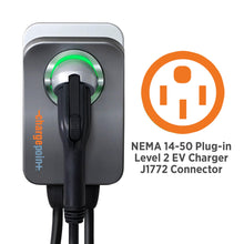 Load image into Gallery viewer, ChargePoint HomeFlex Level 2 EV Charger J1772 - Fast Smart Battery Power Charging at Home for Electric Automobile Vehicles - NEMA 14-50 Plug for Electric Car