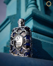 Load image into Gallery viewer, Orientica Luxury Collection Royal Bleu Extrait de Parfum with Notes of Bergamot, Jasmine & Vanilla, Bold & Sophisticated Long-Lasting Fragrance for Women, Elegant & Enigmatic Scent, 2.7 oz/80ml