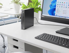 Load image into Gallery viewer, Lenovo ThinKCentre neo 50q Gen 4 Tiny 1L Business Mini Desktop Computer, 13th Gen Intel 8-Core i5-13420H (Beat i7-1355U), 16GB DDR4 RAM, 512GB PCIe SSD, 2 DisplayPorts, WiFi 6, Win 11 Pro, Vent-Hear