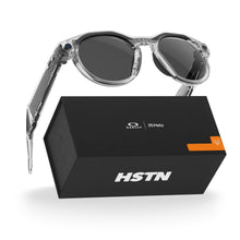 Load image into Gallery viewer, Oakley Meta HSTN, Clear | Smart AI Glasses for Men, Women — Performance for Sports, Athletes — Camera, Audio, Video — 8 Hour Battery — 3K HD Resolution — Clear to Grey Transitions® Lenses