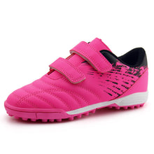 Load image into Gallery viewer, brooman Kids Comfortable Turf Soccer Shoes Athletic Football Shoes (10,Pink)