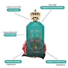 Load image into Gallery viewer, AUTHENTEQUE - Ghazala - Perfumes for Women - Inspired by PDM's D.elina E.xclusif- 3.4 Fl Oz - Long Lasting - EDP, Turkish Rose, Peony, Musk, Petalia & Vanilla - Cruelty Free - 100ml