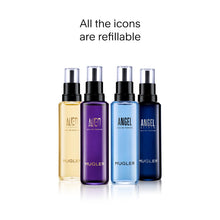 Load image into Gallery viewer, Mugler Angel Refill - Eau de Parfum - Women's Perfume - Ambery & Woody - With Bergamot, Praline, and Patchouli - Long Lasting Fragrance - 3.3 Fl Oz