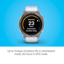Load image into Gallery viewer, Garmin epix Pro (Gen 2) Sapphire Edition, 47mm, High Performance Smartwatch, Advanced Training Technology, Built-in Flashlight, Whitestone