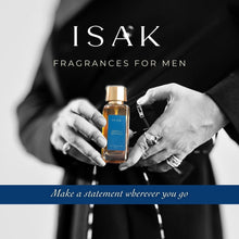 Load image into Gallery viewer, ISAK Eau De Parfum, Premium Spray For Men, Above & Beyond 50 ML (1.69 Fl oz) Long Lasting Woody Scents Perfume, Luxury Fragrance For Men