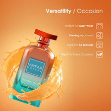 Load image into Gallery viewer, ANFAR LONDON Midnight Frost Tangerine Eau de Parfum 100ml – Dubai Perfume for Men, Long Lasting Citrus Amber Musk Fragrance, Luxury Arabian Cologne