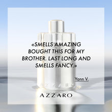 Load image into Gallery viewer, Azzaro Wanted Eau de Parfum - Energizing & Intense Mens Cologne - Woody, Aromatic & Spicy Fragrance - Juniper Berries, Sage, Vetiver - Lasting Wear - Luxury Perfumes for Men - Travel Size, 1.6 Fl. Oz