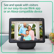 Load image into Gallery viewer, Blink Video Doorbell – Head-to-toe HD view, two-year battery life, and simple setup. Required Sync Module not included – Add-On (Black)