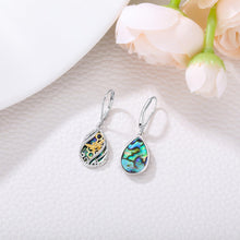 Load image into Gallery viewer, YYmqmq Bee Earrings 925 Sterling Silver Abalone Dangle Earrings Jewelry Bee Gifts for Women Girlfriend