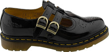 Load image into Gallery viewer, Dr. Martens Women's 8065 Mary Jane Flat, Black Patent Lamper, 8