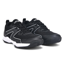 Load image into Gallery viewer, LEFUS Men's Light 101 Lightweight Non-Slip Tennis Shoes, Breathable Court Shoes (Black, 10.5)