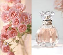 Load image into Gallery viewer, Eau de Parfum Spray for Women Eau Fraiche Eau de Toilette Perfumery Natural Floral Fragrance with Pure Long Lasting Elegant Refreshing Sweet Scent and Light Flavor 1.7 Ounce 50ml (Rose)