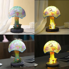 Load image into Gallery viewer, Joogour Painting Mushroon Lamp, Boho Mushroom Night Light,Retro Mushroom Table Lamp for Bedrooms Living Room Home Mushroom Decor Night Lamp