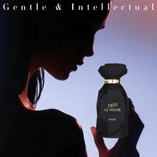 Load image into Gallery viewer, A CENTER AL NOOR Eau de Parfum Unisex 3.4 Fl Oz Perfume For Women&Men| Long Lasting Exotic Saffron, Iris & Leather Fragrance | Sophisticated Oriental Woody Scent | Cologne Gift Daily Use