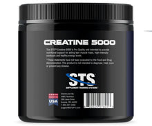 Load image into Gallery viewer, STS Creatine 300 Grams - 100% Pure Raw Creatine Monohydrate Powder, Pre-Workout, Post-Workout, Build Muscle and Stamina - 60 Servings - with scoop