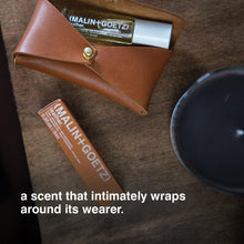 Load image into Gallery viewer, MALIN+GOETZ Leather Perfume Oil + Scented Candle Set | Vegan & Cruelty-Free | notes of nostalgia