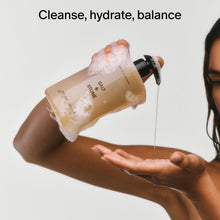 Load image into Gallery viewer, Salt & Stone Body Wash with Antioxidants for Deep Moisture | For Women & Men, Sulfate, Paraben, & Dye Free, Leaving Skin Soft and Hydrated | Bergamot & Hinoki 15.2 fl oz