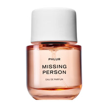 Load image into Gallery viewer, PHLUR Missing Person Eau de Parfum - Full Size Perfume for Women & Men Fragrance - Floral Skin Musk Perfume with Bergamot, Musk, Orange & Sandalwood (50mL)