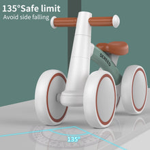 Load image into Gallery viewer, SEREED Baby Balance Bike for 1-2 Year Olds - 4 Wheels, First Bike for Toddlers, Birthday Gift (Green)