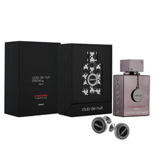 Load image into Gallery viewer, Armaf Club De Nuit Intense Limited Edition for Men Parfum Spray, 3.6 Ounce (with Cufflinks)