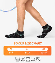 Load image into Gallery viewer, BAMBOO COOL Mens Ankle Socks Bamboo Viscose Athletic Moisture-Wicking Low Cut Running Cushioned Socks