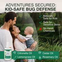 Load image into Gallery viewer, Good Natured Brand DEET-Free Mosquito Repellent | Insect, Tick, Fly & Bug Spray | Kid Safe | Non-Oily Formula | Essential Oil Based | Cedarwood & Rosemary Insect Repellent | 8 oz