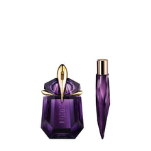 Load image into Gallery viewer, Mugler - Alien Eau de Parfum - Womens Fragrance Travel Bundle - Floral & Woody - With Jasmine, Wood, and Amber - 1.0 Fl Oz Full Size Perfume & 0.3 Fl Oz Travel Size - Perfume Set