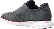 Load image into Gallery viewer, Cole Haan mens 2.zerogrand Laser Wingtip Lined Oxford, Gray Pinstripe/Optic White, 9 Wide US