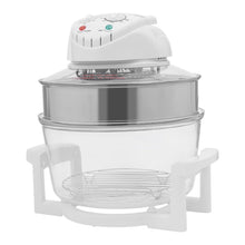 Load image into Gallery viewer, HOLMZCED 18Qt Air Fryer with Grill, Glass Airfryer with Adjustable Temperature&Timer 360° Viewable Airy Fryer with Expansion Ring for Home Kitchen