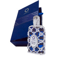 Load image into Gallery viewer, Orientica Luxury Collection Royal Bleu Extrait de Parfum with Notes of Bergamot, Jasmine & Vanilla, Bold & Sophisticated Long-Lasting Fragrance for Women, Elegant & Enigmatic Scent, 2.7 oz/80ml