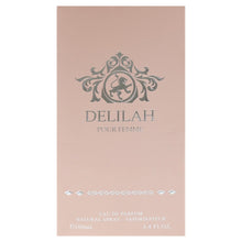 Load image into Gallery viewer, LATTAFA DELILAH 3.4 EAU DE PARFUM SPRAY FOR WOMEN