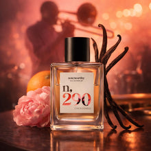 Load image into Gallery viewer, Noteworthy n,290 Crescendo Eau De Parfum – Mandarin, Peony, Vanilla | Sophisticated, Warm Fragrance for Any Occasion | Long-lasting Unisex Perfume for Women & Men (100ml)