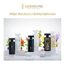 Load image into Gallery viewer, Legend 1942 Luxe Perfumes by Amitabh Bachchan | Heritage Black Long Lasting Perfume For Men & Women | Cologne - Woody Fragrance | Birthday Anniversary Husband Wife Gifts | Everyday Essentials | 100Ml