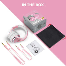 Load image into Gallery viewer, OneOdio Wired Over Ear Headphones Hi-Res Studio Monitor & Mixing DJ Stereo Headsets with 50mm Drivers and 1/4 to 3.5mm Jack for AMP Computer Recording Podcast Keyboard Guitar Laptop - Light Pink