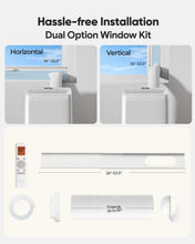 Load image into Gallery viewer, 16,000 BTU Portable Air Conditioners for Rooms up to 800 Sq Ft, Drainage-Free Cooling AC Unit with Smart App & Remote, Quiet Portable AC Unit with Dehumidifier & Fan, Sleep Mode for Home Office
