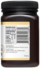Load image into Gallery viewer, MANUKA DOCTOR - MGO 525+ Manuka Honey Monofloral (1.1 lbs) 100% Pure New Zealand Honey. Certified. Guaranteed. RAW. Non-GMO